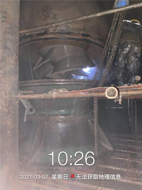 舟山太平洋船厂，1600HD-13导叶式混流泵维修