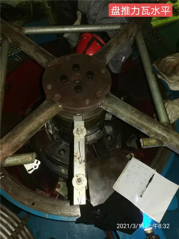 舟山太平洋船厂，1600HD-13导叶式混流泵维修