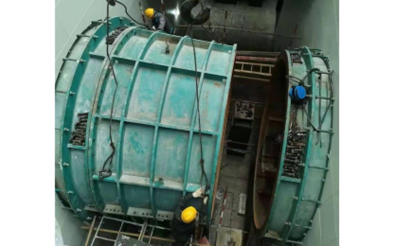 姚江二通道（慈江）工程澥浦闸站，3900ZGB50-1