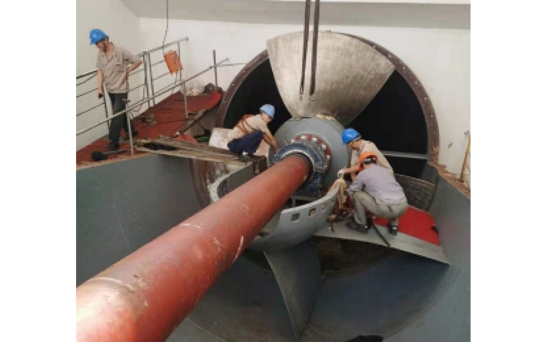 上海太浦河泵站，4100ZXB50-1